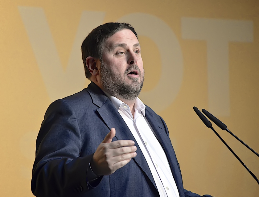   Junqueras: “Given this Spanish state and this situation, there is no room for excuses, only victory”  