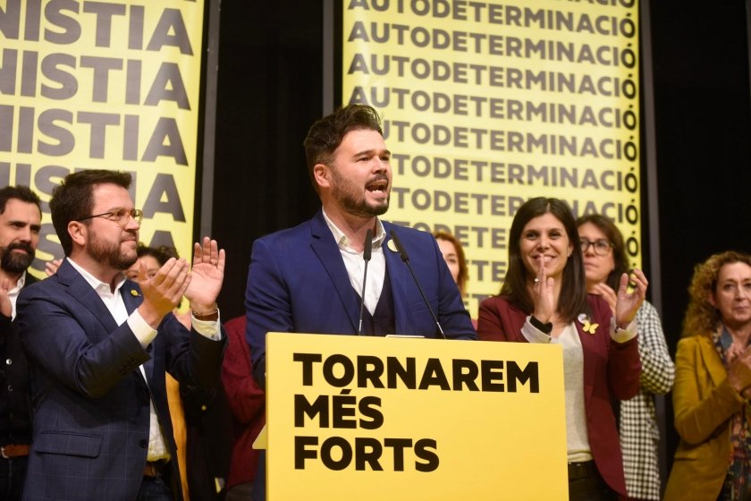   Congressman Rufian: “Catalan independentism and republicanism have spoken out as never before”  