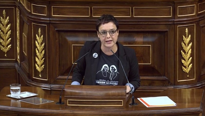  Representative of the Republican Group Montse Bassa in the Congress 