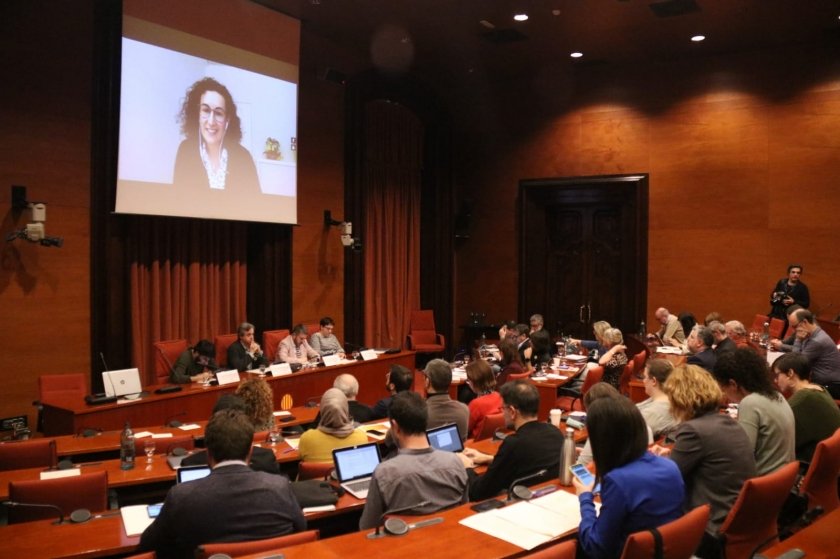   Marta Rovira, in exile: “Independence is the possibility of obtaining a greater social majority for social progress, it is the future and it is an opportunity”  