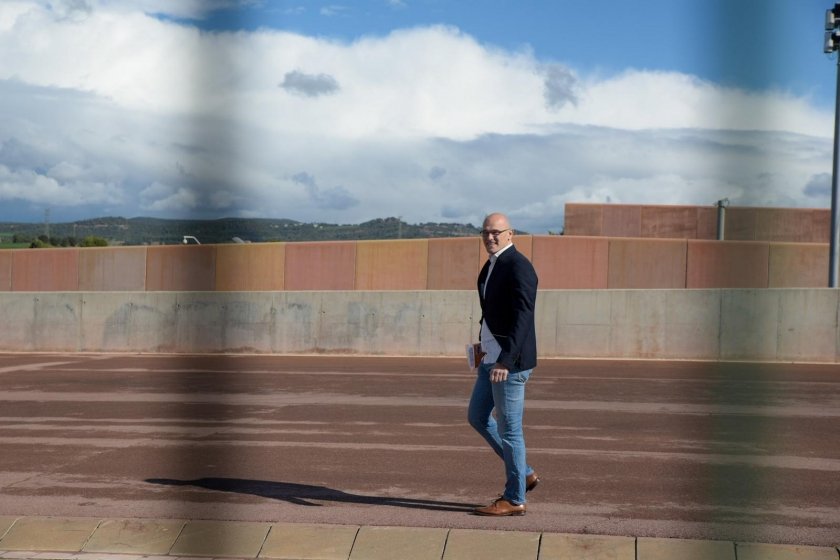  Raül Romeva was released this week on his first work permit / Marc Puig 