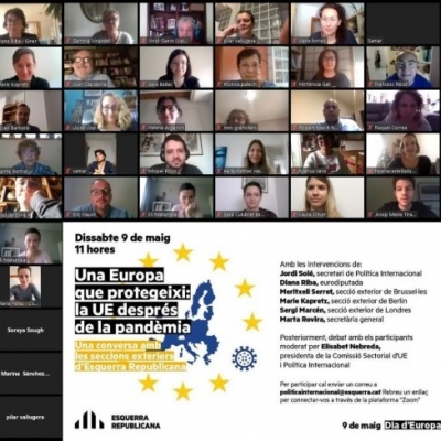 A more co-responsible, more democratic and greener Europe: Esquerra's recipe for the coronavirus crisis