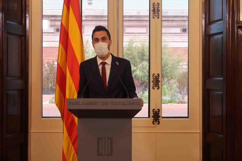   Catalonia’s Speaker of Parliament Roger Torrent a victim of government-only spyware  