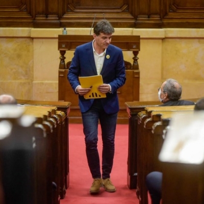 Esquerra Republicana urges a broad response if Spanish judges disqualify the President of Catalonia