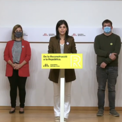 Statement by Esquerra Republicana on the disqualification of the President of Catalonia, Quim Torra
