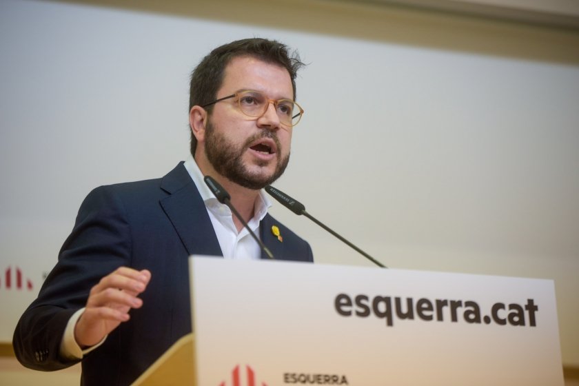   Esquerra’s National Coordinator Pere Aragonès wins the primary for Catalonia’s next election with record endorsement  
