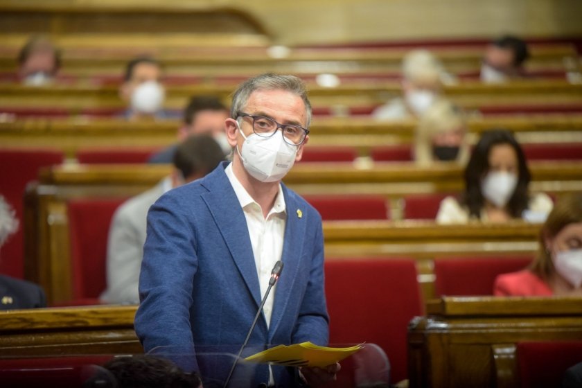  Josep Maria Jové during the first parliamentary question time of the new government / Marc Puig 