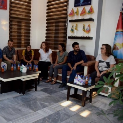 A Catalan delegation visits northeastern Syria to establish cooperative relations