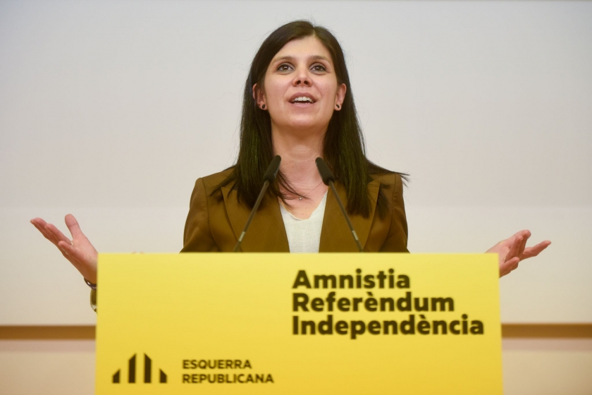   Catalonia’s government budget is a left turn alongside the defence of rights, says Esquerra spokeswoman Marta Vilalta  