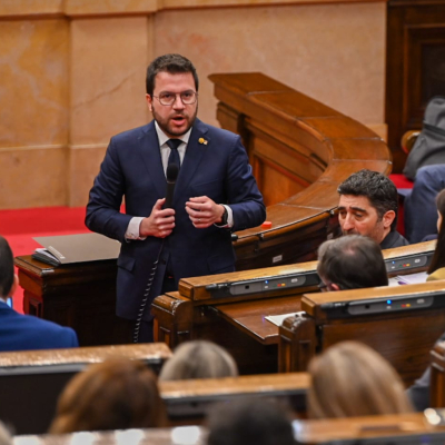 Catalan President Aragonès tells Spain’s government that “Without transparency and accountability, no one can consider the Pegasus crisis resolved”