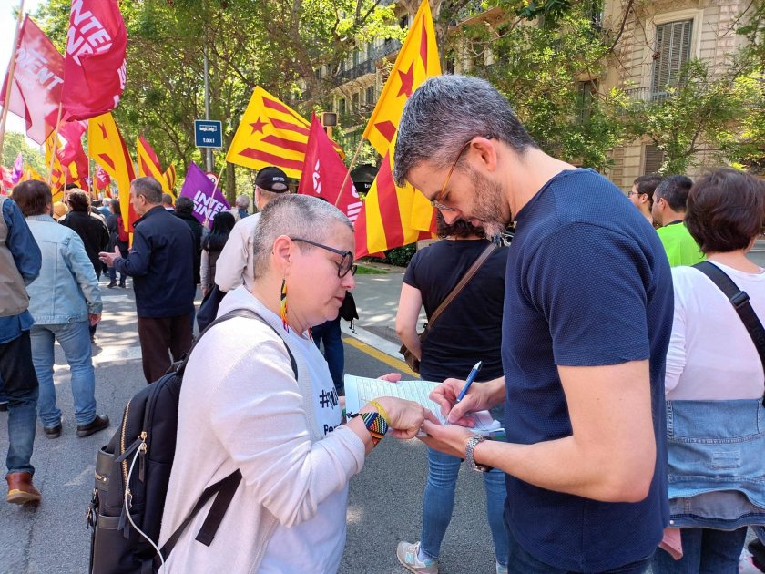   Esquerra Republicana will collect signatures and pressure Spain into regularizing migrants  
