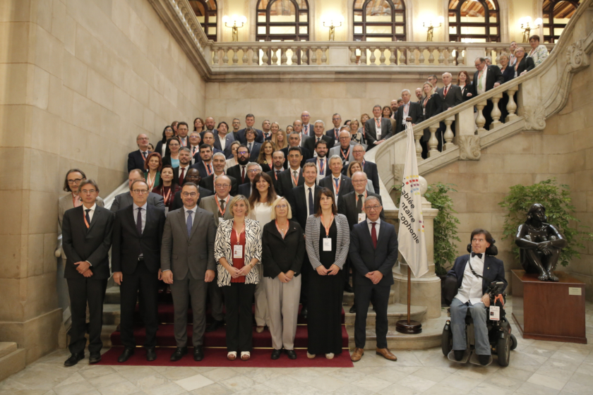   The first Deputy-Speaker of the Parliament of Catalonia chairs the inaugural session of La Francophonie  