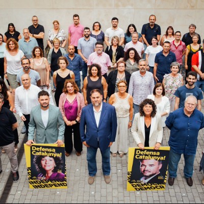 Esquerra Republicana includes negotiations on a referendum, an amnesty law and building the Catalan Republic in its election manifesto