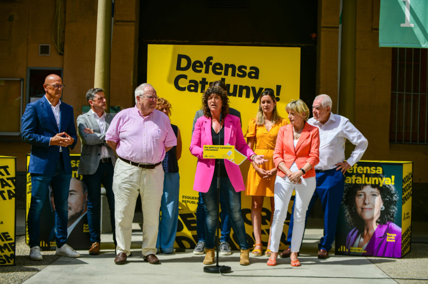   Teresa Jordà demands a referendum and the amnesty law in the face of an unbridled far right and the purported progressives with no proposals for Catalonia  