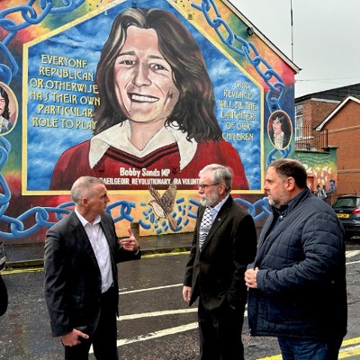 From imprisonment to Belfast, chronicle of Oriol Junqueras’ journey to Ireland