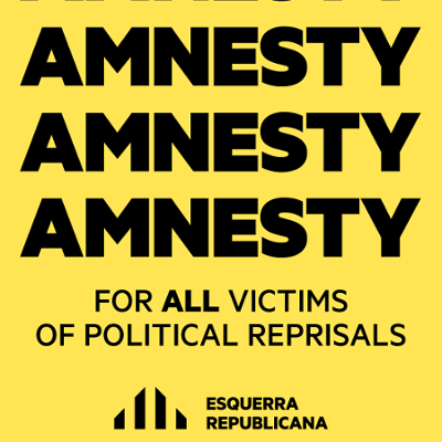 Esquerra Republicana clears path for an amnesty bill for all victims of political reprisals