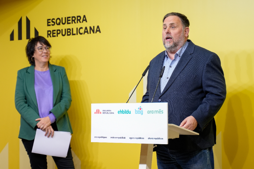   Esquerra, EH Bildu and BNG renew Ara Republiques coalition for the European elections, and add new parties  