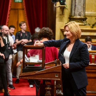 Raquel Sans, elected first Deputy Speaker of the Catalan Parliament: “We will defend the rights of all MPs”