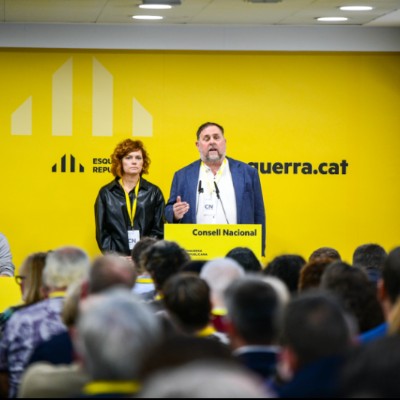 Esquerra leader Oriol Junqueras: “We are here to exact the sovereignty of our country. The coming days will hold very decisive moments”
