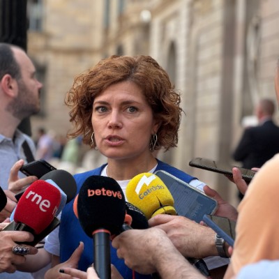 Esquerra Secretary General Elisenda Alamany calls for greater involvement by the EU in solving the housing crisis in Catalonia