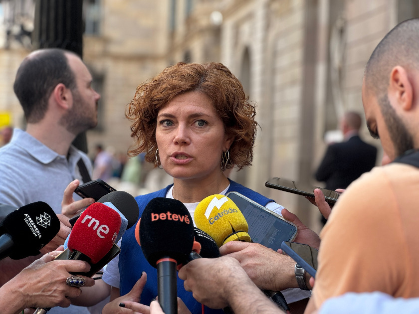   Esquerra Secretary General Elisenda Alamany calls for greater involvement by the EU in solving the housing crisis in Catalonia  