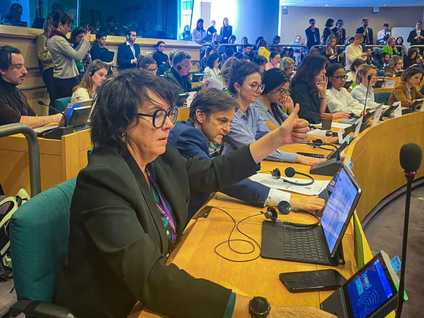   The European Parliament calls for a common consent-based definition of rape  