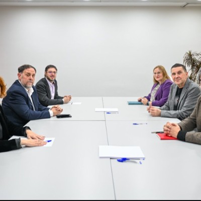 Esquerra Republicana and Euskal Herria Bildu meet in Barcelona to analyse the international situation